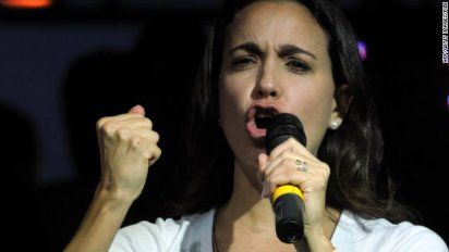 Maduro va por la opositora Machado:
