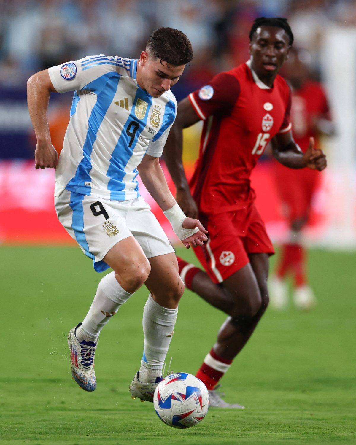 Julián Álvarez fue clave para darle agresividad a la Argentina Julián Álvarez fue clave para darle agresividad a la Argentina