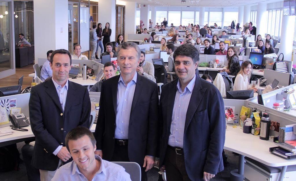 Mauricio Macri y Jorge Macri.