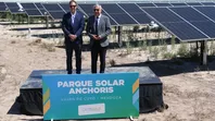 Jorge Brito y el gobernador de Mendoza, Alfredo Cornejo, en la inauguración del Parque Solar Anchoris. Jorge Brito y el gobernador de Mendoza, Alfredo Cornejo, en la inauguración del Parque Solar Anchoris.