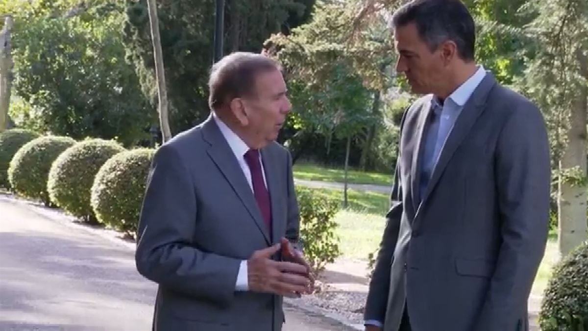 Edmundo González y Pedro Sánchez