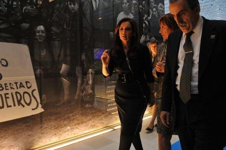 Guillermo Moreno y Cristina Fernández.