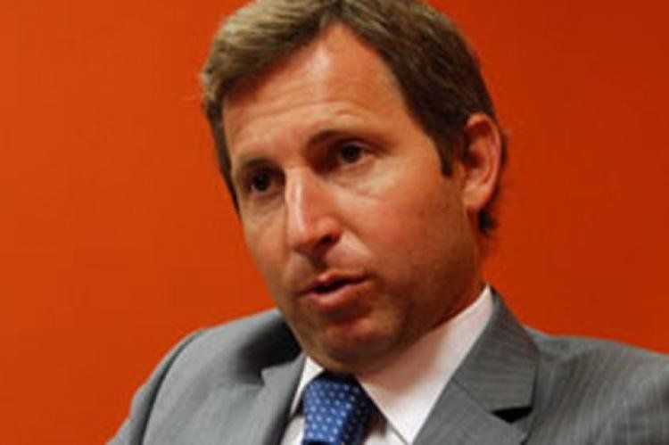 Rogelio Frigerio (n): El legislador porteño aseguró que será el próximo presidente del Banco Ciudad (de Buenos Aires).