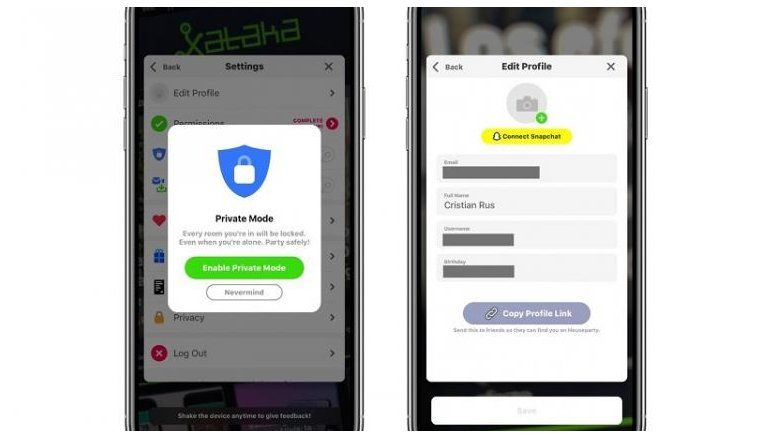 Houseparty negó que fuera hackeada