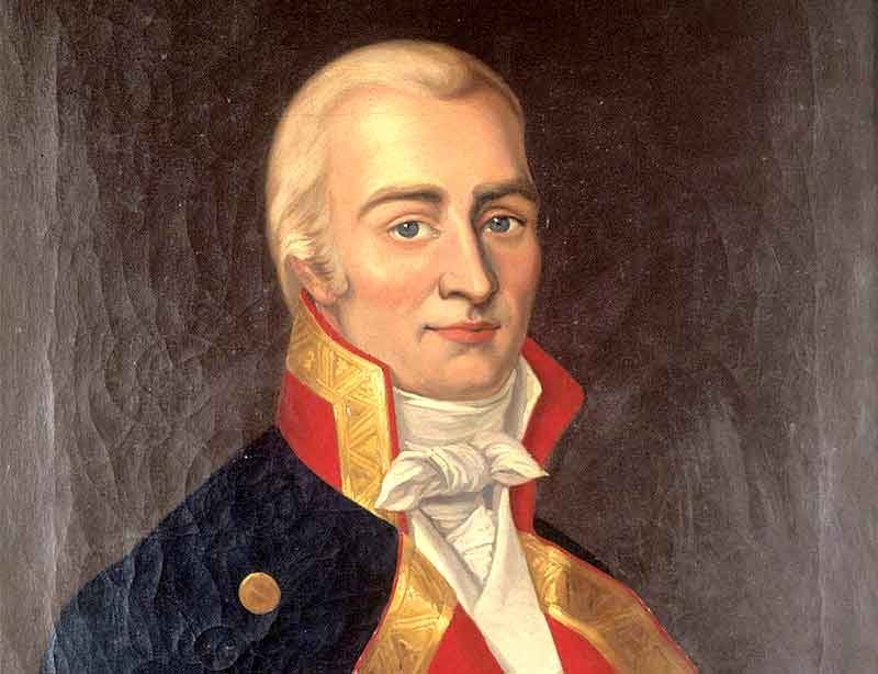 Santiago de Liniers, francés fiel a España pero no logró recuperar la autoridad del Virrey, afectada por la huida de su predecesor, el Marqués Rafael de Sobremonte.