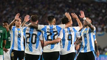 La Selección Argentina gustó y goleó.