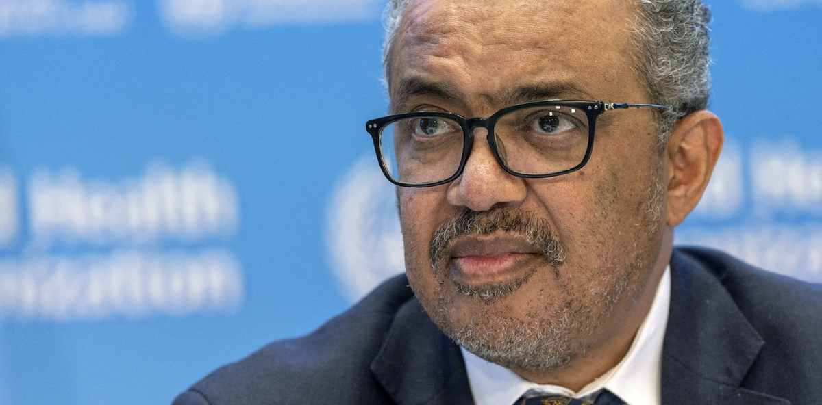 El director general de la OMS, Tedros Adhanom Ghebreyesus El director general de la OMS, Tedros Adhanom Ghebreyesus