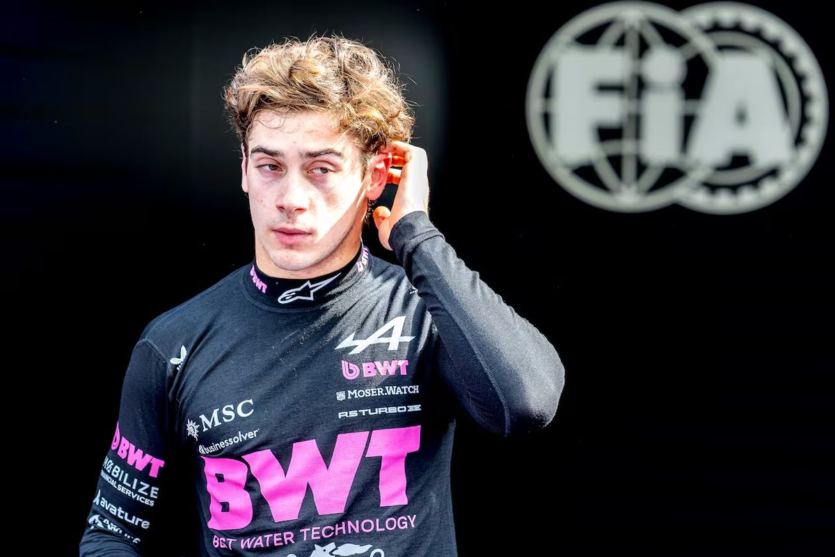 Franco Colapinto y su sanción en la Fórmula 1.