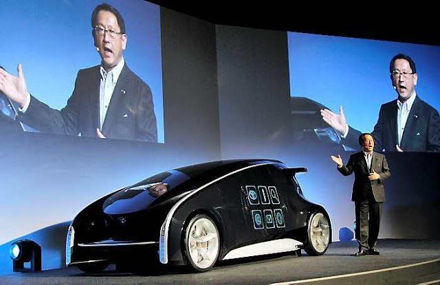 Toyota presenta su nuevo auto concepto: computadora móvil.