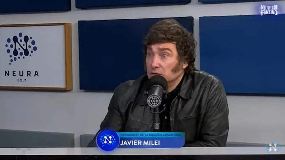 Javier Milei disparó sin filtro contra todos en el ciclo de Neura de Alejandro Fantino. Javier Milei disparó sin filtro contra todos en el ciclo de Neura de Alejandro Fantino.
