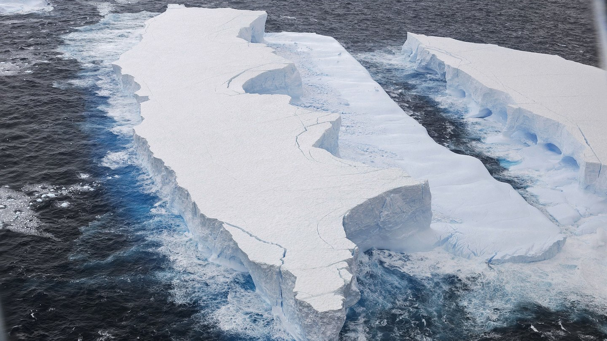 Desintegración del Iceberg A23a, coloso que perdió 360 km² en los dos últimos meses 
