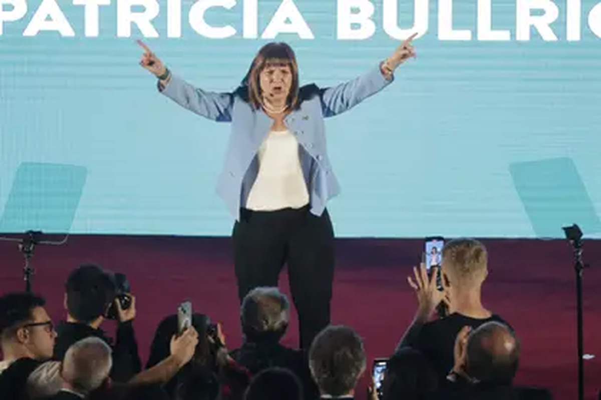 Patricia Bullrich en la presentación de su libro Patricia Bullrich en la presentación de su libro