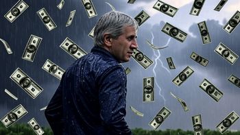 Danza por la lluvia (de dólares) que prometió Luis Caputo