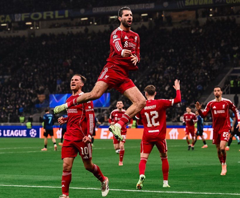 Szoboszlai, el autor del único gol del partido para la victoria del Liverpool. Szoboszlai, el autor del único gol del partido para la victoria del Liverpool.