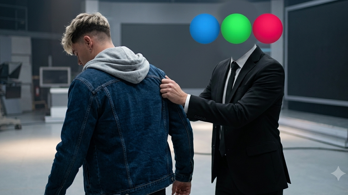 Duro golpe a Telefe luego de que su conductor revelación dejara un proyecto clave y encendió todas las alarmas. Ahora se supo a dónde iría a parar el joven. Foto: Ficción/Gemini