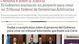 altText(Clarín y La Nación unen fuerzas contra la reforma judicial para licuar la Corte)}