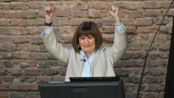Patricia Bullrich, confiada contra Horacio Rodríguez Larreta.
