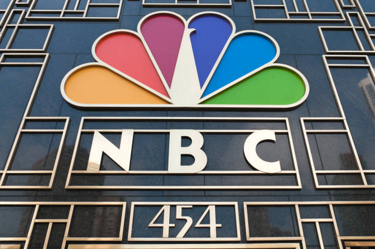 Las famosas oficinas de NBC, empresa de medios reconocida en los Estados Unidos.