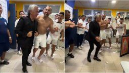 NéstorGorosito bailó en el vestuario junto a sus dirigidos luego de que Alianza Limaeliminara a Boca de la Copa Libertadores y chicaneó: “Fue puro biri biri”.