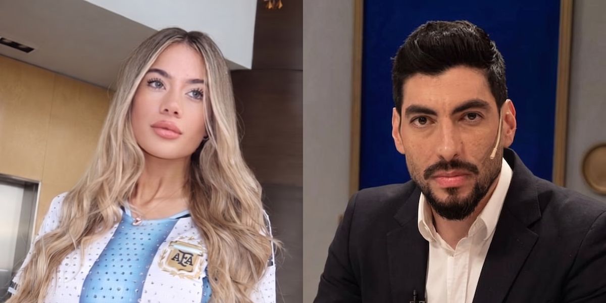 Facundo Moyano y su novia Candela.