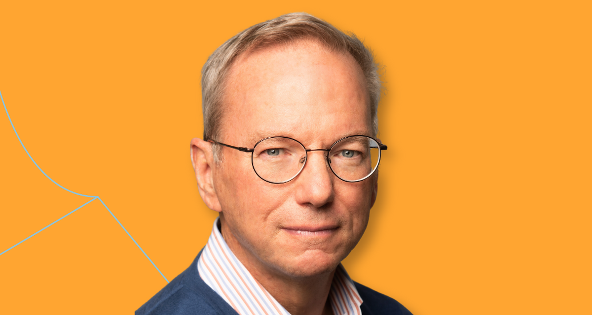 Eric Schmidt, ex CEO de Google. Eric Schmidt, ex CEO de Google.