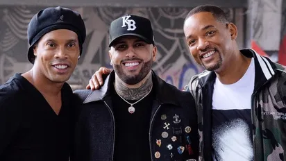 La vez que Will Smith jugó a la pelota con Ronaldinho (y fracasó)