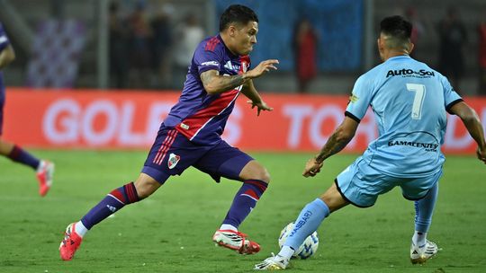 Juanfer Quintero fue el mejor de River esta noche