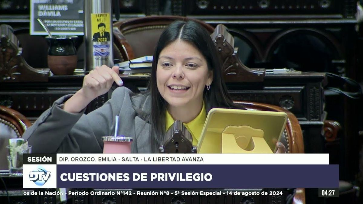 María Emilia Orozco, pasó de Diputados al Senado y al llegar quiso apropiarse de un despacho ajeno.