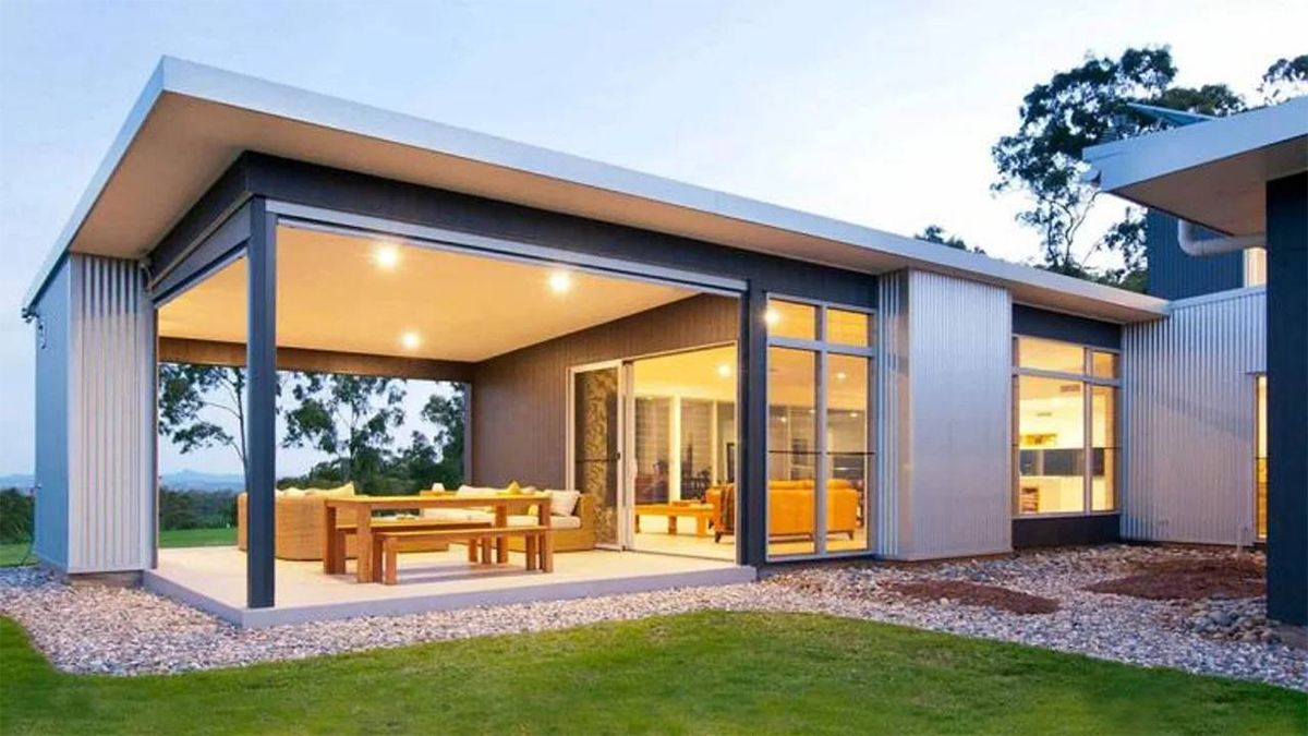 El acero plantea la necesidad de optimizar tiempos y costos en la construcción de una casa en la actualidad. El acero plantea la necesidad de optimizar tiempos y costos en la construcción de una casa en la actualidad.