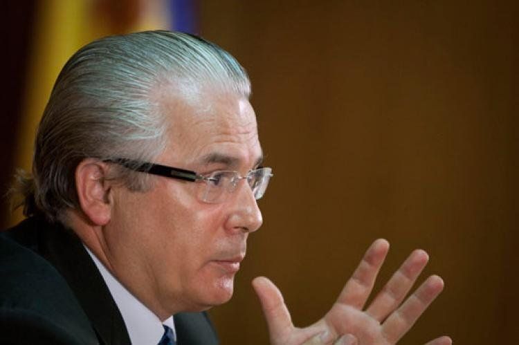 El ex magistrado español Baltasar Garzón Real.