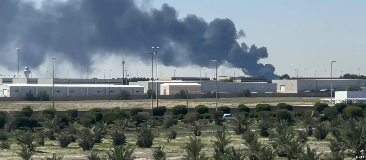 Ataque con drones al aeropuerto internacional de Kuwait. (Archivo). Imagen: AFP Ataque con drones al aeropuerto internacional de Kuwait. (Archivo). Imagen: AFP