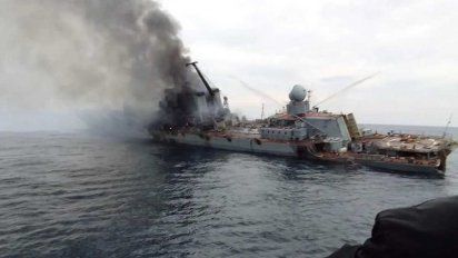 Ucrania: Qué dicen las presuntas fotos del hundido Moskva