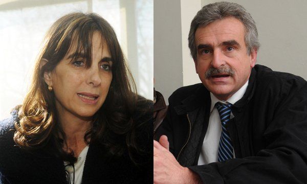 María Eugenia Bielsa y Agustín Rossi, protagonistas de la interna cristinista en Santa Fe.