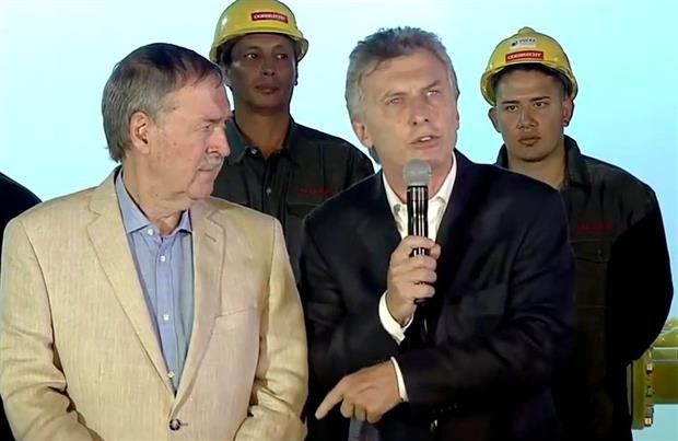 Juan Schiaretti y Mauricio Macri.