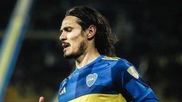 Cavani no está rindiendo como esperaba la gente de Boca.