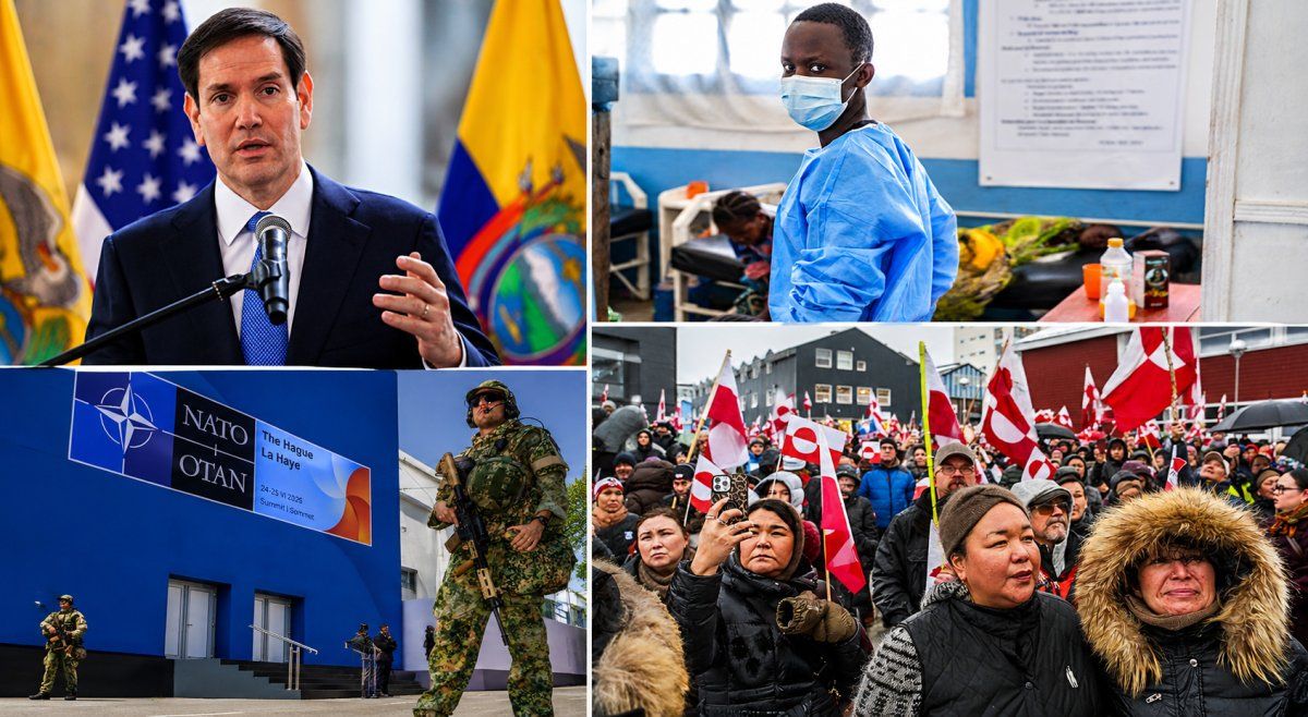 Marco Rubio, Groenlandia, la OTAN y el brote de ébola marcan una agenda internacional atravesada por presión diplomática, seguridad y crisis sanitaria.