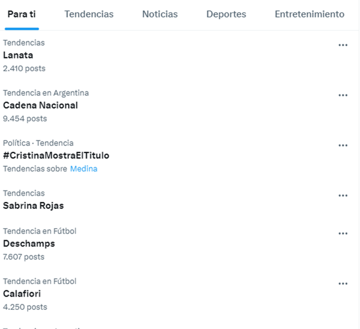 Los seguidores de Milei y CFK hicieron tendencia sus chicanas. Los seguidores de Milei y CFK hicieron tendencia sus chicanas. 