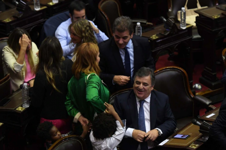 Mario Negri y Cristian Ritondo, espadas de JxC en Diputados.