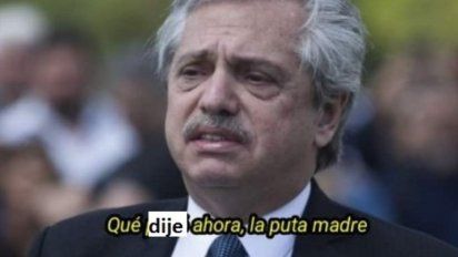 Alberto Fernández olvidó el speech y lo escracharon en redes