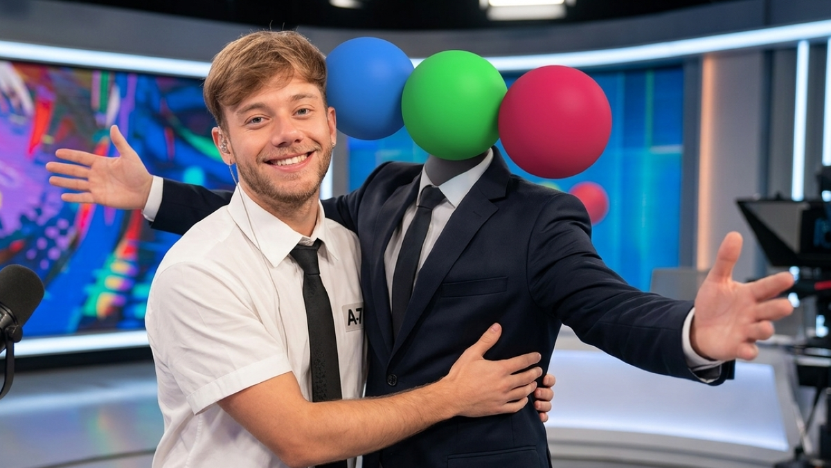 Causó revuelo por enfrentar a la producción de Telefe después de ser despedido de golpe. Ahora se mete en el streaming y promete darle fuego a la pantalla. Fuente: IA
