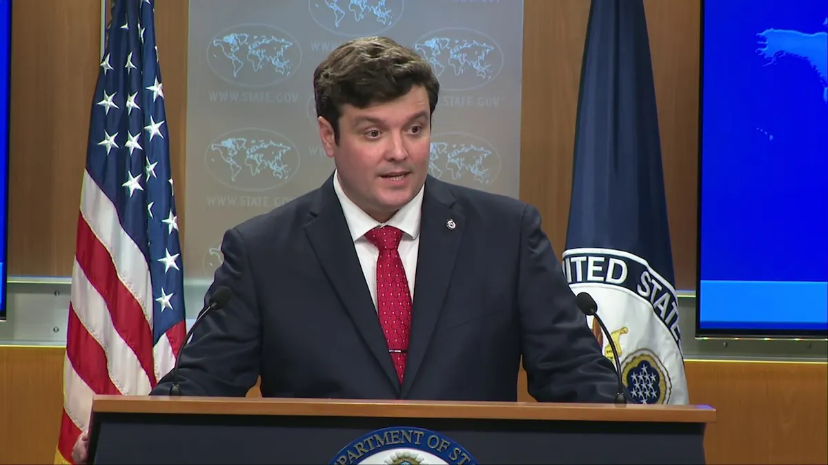 Portavoz de la cancillería de Estados Unidos Portavoz de la cancillería de Estados Unidos