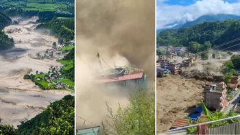 Horror en Nepal: Inundación mortal en frontera con el Tíbet y temen lo peor