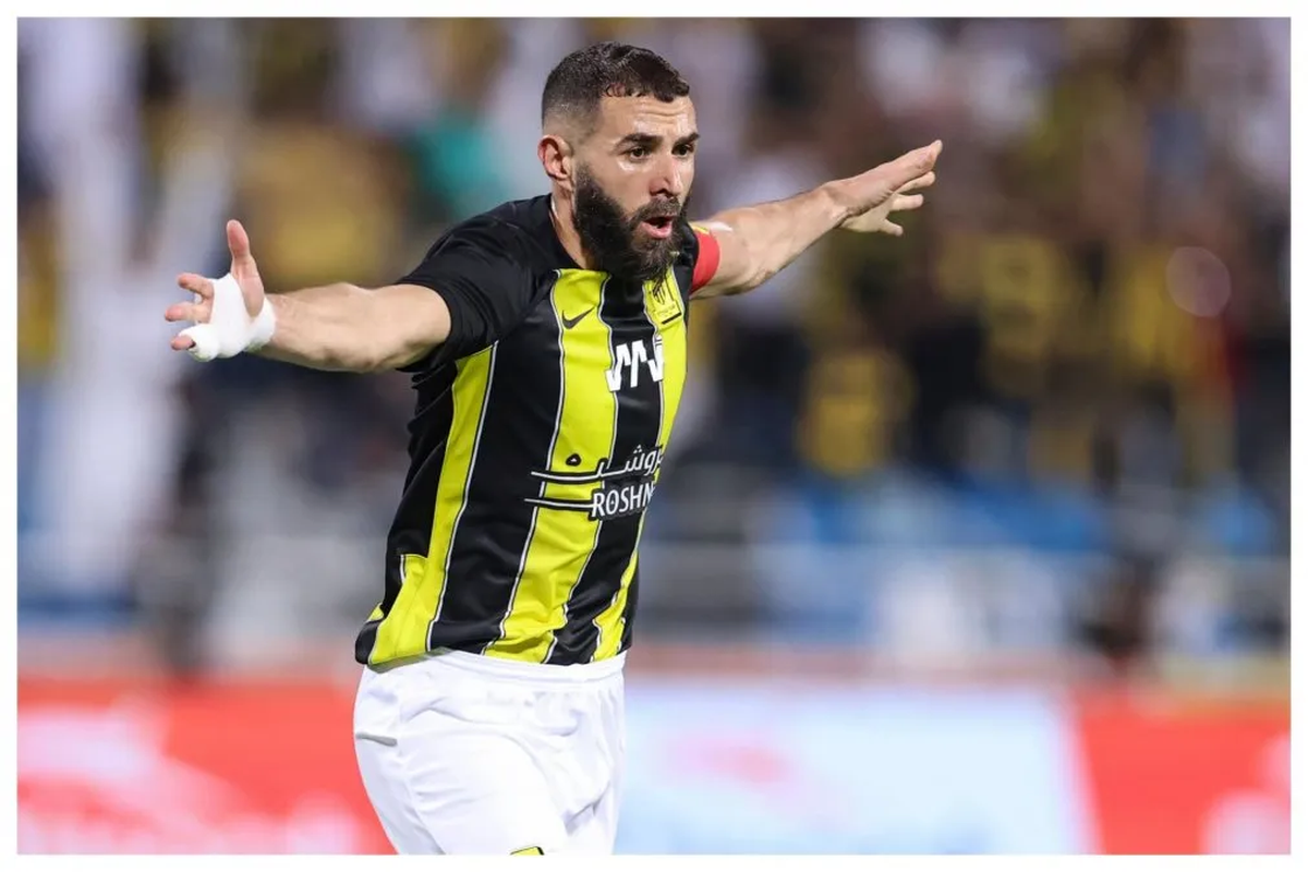 Benzema marcó el primero de los dos goles para el equipo de Marcelo Gallardo Benzema marcó el primero de los dos goles para el equipo de Marcelo Gallardo