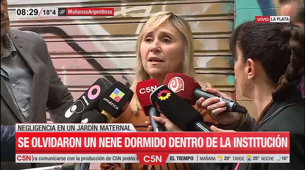 Entrevista de C5N con Patricia Rey, directora del jardín maternal “De paso, paseo”
