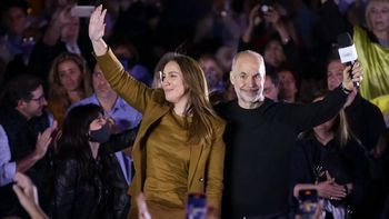 María Eugenia Vidal y Horacio Rodríguez Larreta. María Eugenia Vidal y Horacio Rodríguez Larreta.