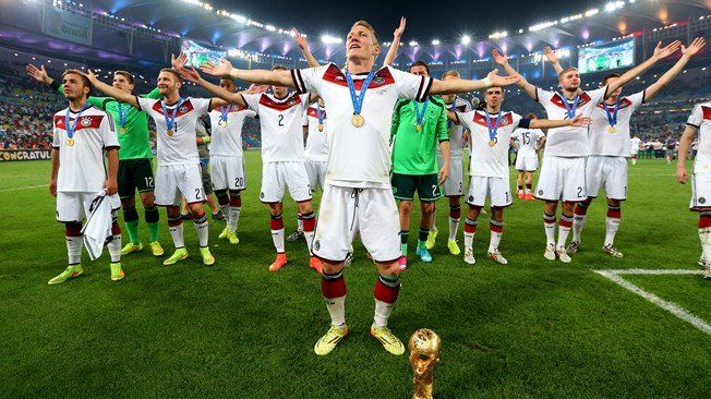 Alemania y su última sonrisa en un Mundial, allá por Brasil 2014. Alemania y su última sonrisa en un Mundial, allá por Brasil 2014.