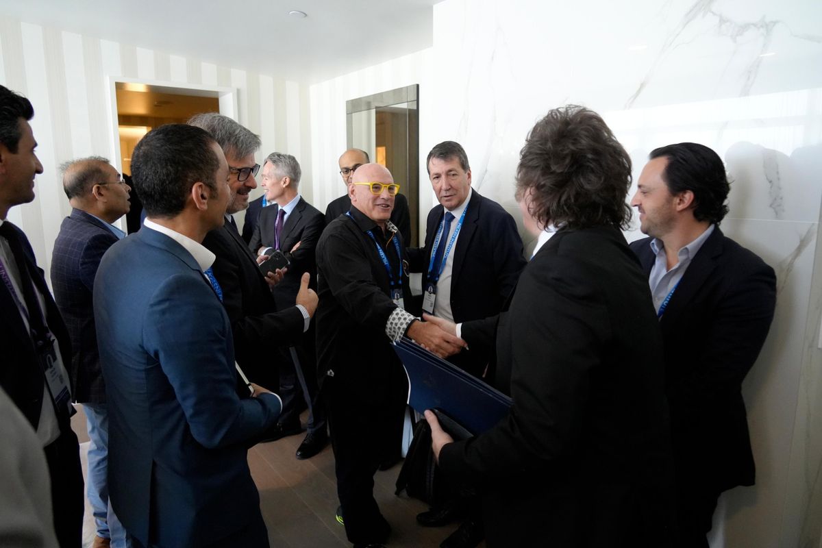 Javier Milei se reunió con el financista Rob Citrone.&nbsp;