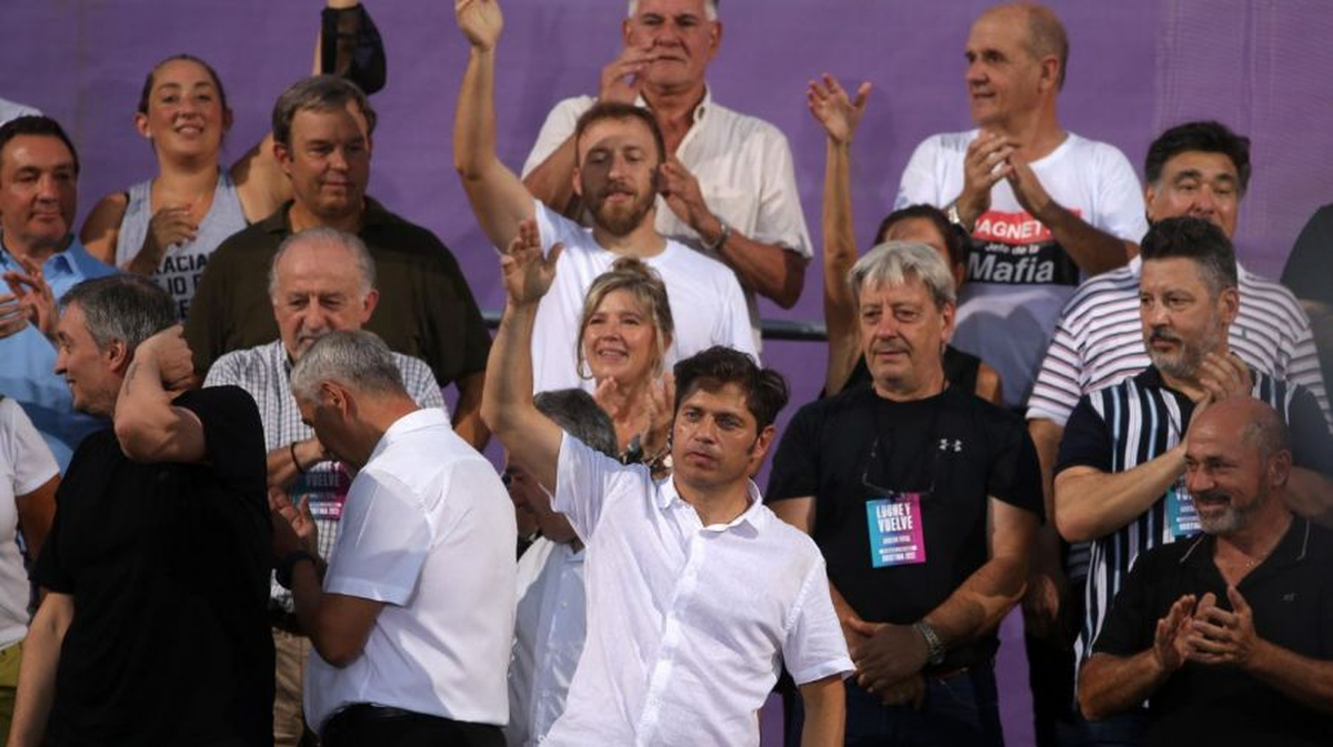 El acto de Avellaneda fue un llamado a la unidad.