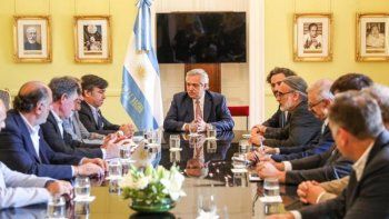 Reunión con la Mesa de Enlace: Con poco, Alberto F disipó las amenazas de paro del campo