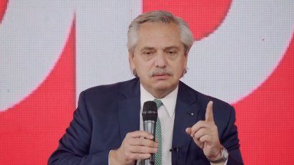 Alberto Fernández habló de sus 